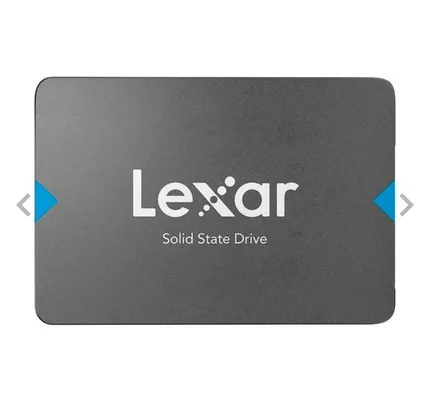 SSD Lexar NQ100, 960GB, 2.5, Sata III 6GB/s, Leitura 550 MB/s, Gravacao 500MB/s, LNQ100X960G-RNNNG