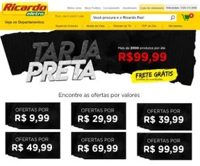 [PROMOÇÃO] TARJA PRETA +2000 PRODUTOS A PARTIR DE 9,99