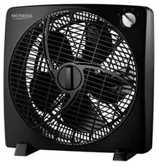 Mondial CA-02 Ventilador Móvel - 30 cm - Preto/prata | R$60