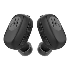 Fone de Ouvido Motorola Stream SH015BK Estéreo Bluetooth e Resistente à Água, Preto