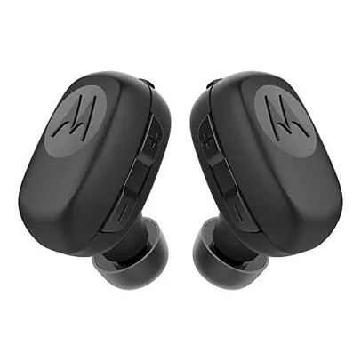 Fone de Ouvido Motorola Stream SH015BK Estéreo Bluetooth e Resistente à Água, Preto