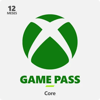 [App] Assinatura Xbox Game Pass Core: 12 Meses - R$200