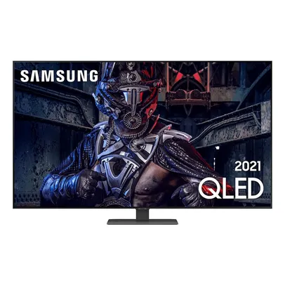 Smart TV Samsung 65´ 4K QLED 65Q80A, 120Hz, 120Hz, Processador IA, HDR10+, Tela Infinita, Alexa Built In - QN65Q80AAGXZD