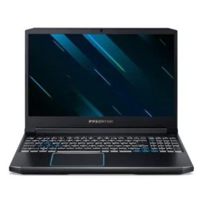 Notebook Gamer Acer Predator Helios 300 PH315-52-7210 RTX2060 Tela 144hz Ci7 16GB SSD 256GB HD 2TB W10 - R$8475