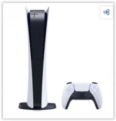 Console Playstation 5 Digital Edition + Controle Sem Fio DualSense | R$ 4073