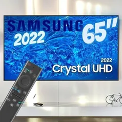 Smart TV Samsung 65" Crystal UHD 4K 65BU8000