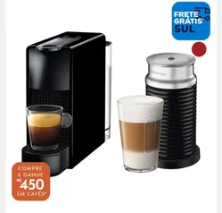 Combo Nespresso, Máquina de Café Essenza + Aeroccino | R$538