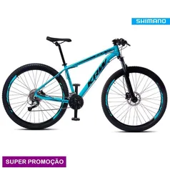 Bicicleta Aro 29 KRW Alumínio Shimano TZ 24v Freio a Disco Ltx S40