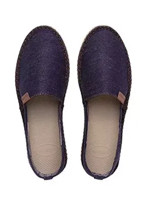 Alpargata Espadrille Denim, Havaianas, Adulto Unissex, Marinho, 33