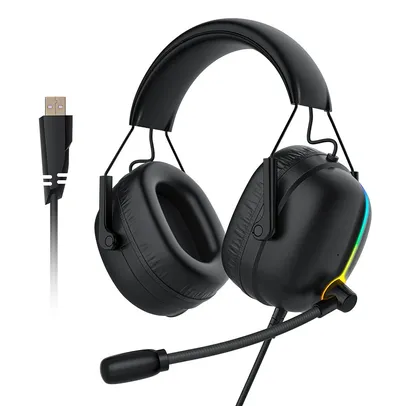 Headphone BlitzWolf® AirAux AA-GB4 Gaming USB 7.1 Surround Sound | R$215