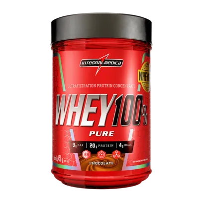 Whey 100% pure | Whey Protein Concentrado - pote 450g