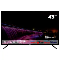 [App] Smart TV LED 43 hq HQSTV43NY Ultra HD 4K Netflix Youtube 2 hdmi 2 USB Wi-Fi