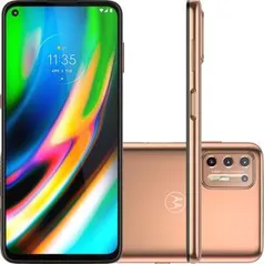 Smartphone Motorola Moto G9 Plus XT2087 - 128GB Ouro Rose - R$1785