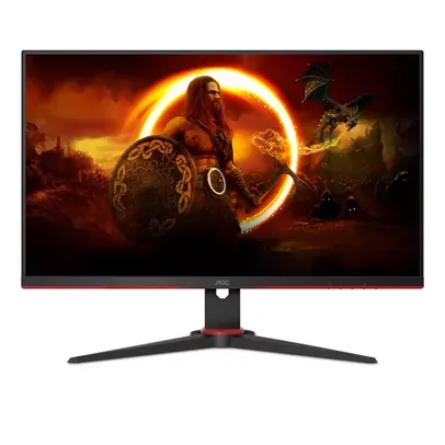 Monitor 27 Gamer AOC 27G2SE Full HD AMD FreeSync Premium Pro 165Hz 1ms Preto e Vermelho