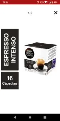 Nescafé Dolce Gusto Espresso Intenso 16 Cápsulas | R$16