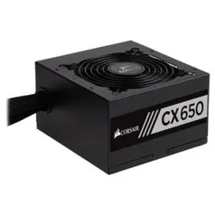 Fonte Corsair 650W 80 Plus Bronze CX650 | R$409