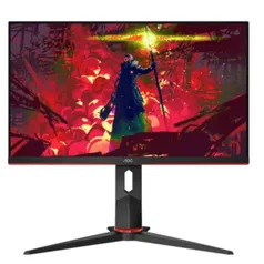 Monitor Gamer AOC Hero 24" Widescreen 144Hz IPS 1ms AMD FreeSync Premium Preto