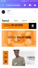 30% OFF em Itens Selecionados na Kanui