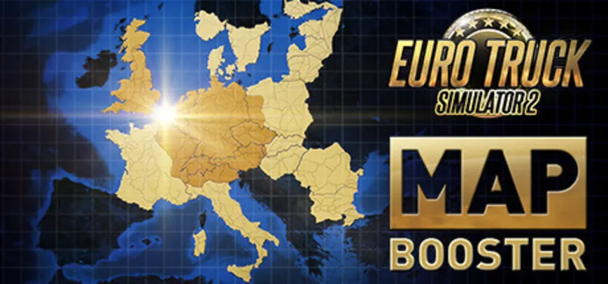 DLC Euro Truck Simulator 2 Map Booster (6 DLCs de mapa)