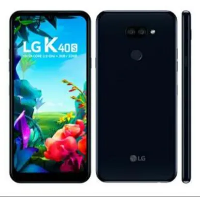(Somente App) LG K40s Preto 32GB Smartphone
