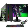 Imagem do produto Pc Gamer Completo 3green Play Intel Core I5 16GB Ram Placa De Vídeo GeForce 2Gb Ssd 480GB Monitor 20 75Hz Fonte 500W 3GP-020