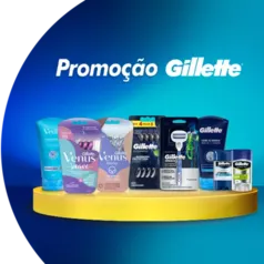 Promoção Gillette - Descubra P&G - Compre R$ 20 em produtos Gillette, ganhe até R$ 500 e concorra a R$ 200 MIL