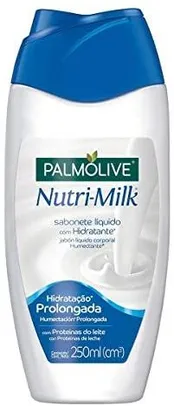 [Prime+Rec]10und | Sabonete Líquido Palmolive Nutri-Milk Hidratante 250mL | R$3,72 cada