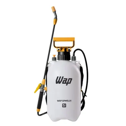 Pulverizador Manual 5 Litros WAP Borrifador Com Compressão Prévia Jato Regulável Trava Para Pulverização Contínua