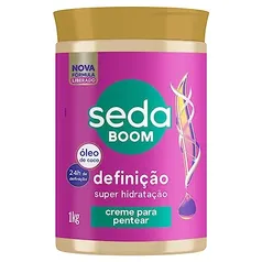 [REC] Seda Creme Para Pentear Boom Definição Pote 1Kg