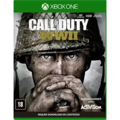 [Cartão Submarino] Game - Call Of Duty WWII - Xbox One - R$70