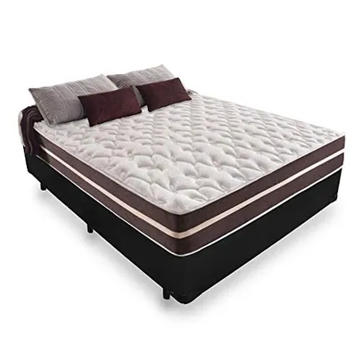 Cama Box Casal + Colchão De Molas - Anjos - Classic Superlastic 138cm