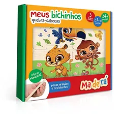 Meus Bichinhos - Quebra-Cabeça - 2, 3 e 4 Peças - Toyster Brinquedos