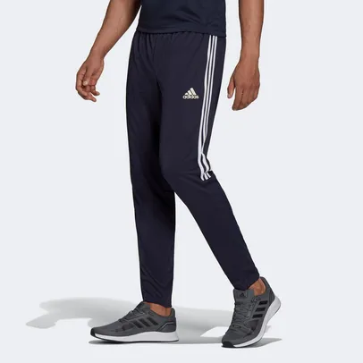 Calça Adidas Sereno 3 Listras Slim Masculina (Tam. P e G)