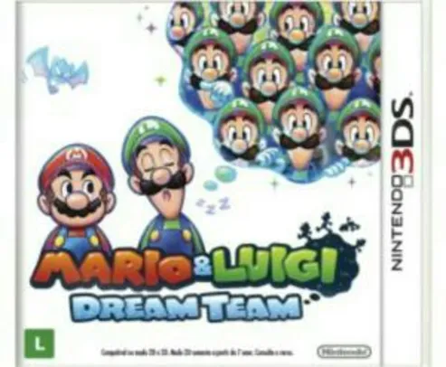 Mario & Luigi Dream Team - 3ds- 70$