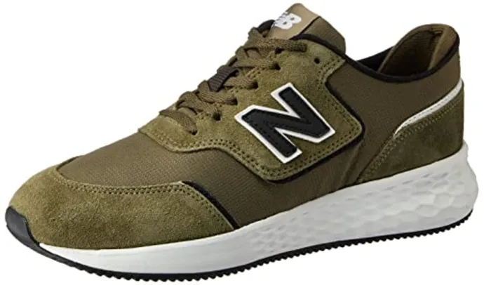 Tênis New Balance X70, Masculino, Verde/Preto, 41