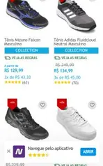 Saldão tênis Netshoes - Outlet