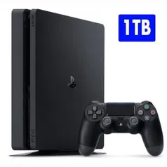 Console Playstation 4 SLIM 1TB 1Tera Bytes Novo Modelo