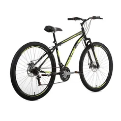 Bicicleta Houston Netuno Freios C-Brake Aro 29 21V Preto/Amarelo NTD291R