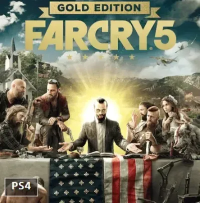 Far Cry 5 Gold Edition - (Far Cry 3 Incluso) | PS4