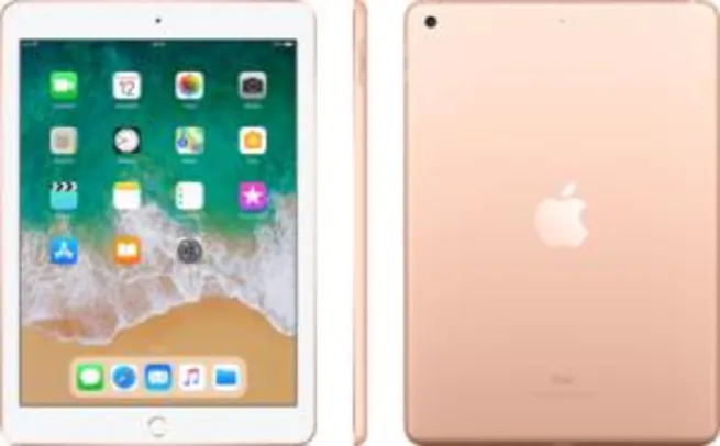 [Saraiva] iPad 2018 (6ª geração) - 32Gb Dourado