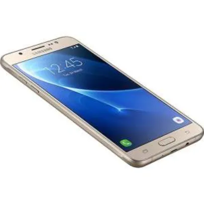Smartphone Samsung Galaxy J7 Metal Dual Chip Android 6.0, 5.5" 16GB 4G 13MP - Dourado - R$748