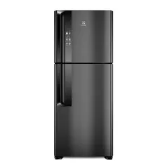 Geladeira Electrolux Frost Free Inverter 431L AutoSense Duplex Cor Black Inox Look (IF55B)