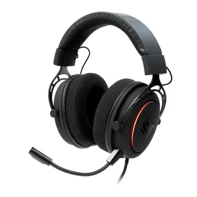 Headset Gamer Pichau P852 Vega, RGB, Som Surround 7.1, Drivers 53mm, Preto, PGH-P852VGA-RGB