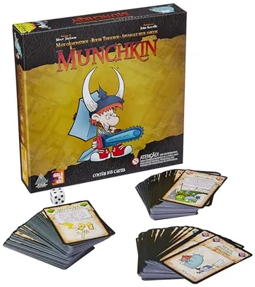 Jogo de Tabuleiro Munchkin - Galápagos Jogos, Multicor, Medio