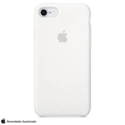 Capa para iPhone 7 e 8 de Silicone Branca - Apple | R$99
