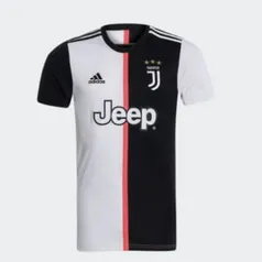 CAMISA ADIDAS JUVENTUS 2019/2020 I TORCEDOR PRETA MASCULINA