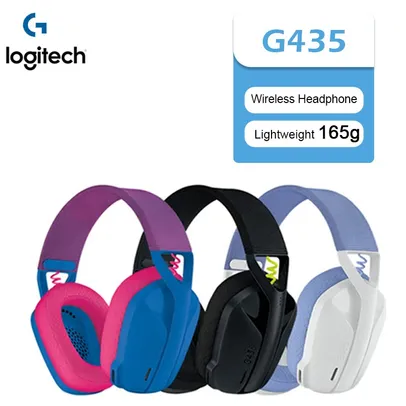 HEADSET LOGITECH G435 7.1 SURROUND SEM FIO