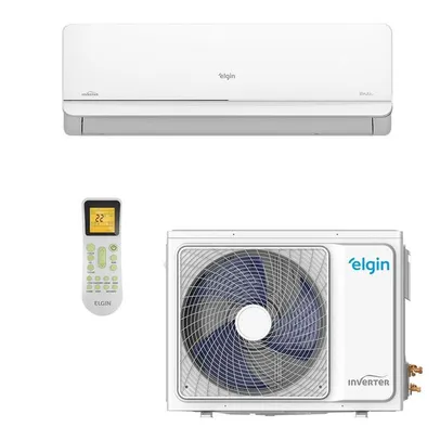 Ar Condicionado Split Hi-Wall Inverter Elgin Eco Star 12.000 Btu/h Frio 110v Gás R$ 32