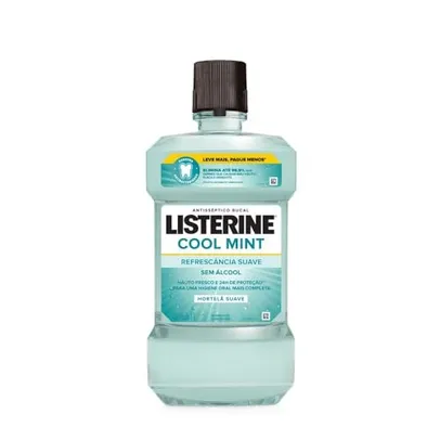 [Rec] LISTERINE® Cool Mint Enxaguante Bucal Sem Álcool, 1L