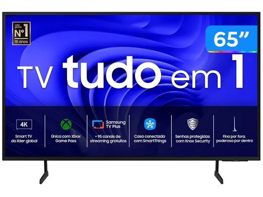 Smart TV 65” 4K UHD LED Samsung 65DU7700